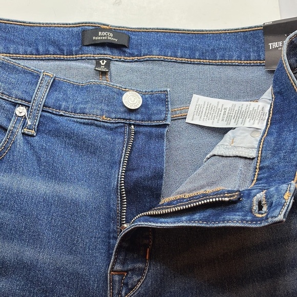 True Religion Rocco Moto Skinny NWT Size 36 - Picture 16 of 16